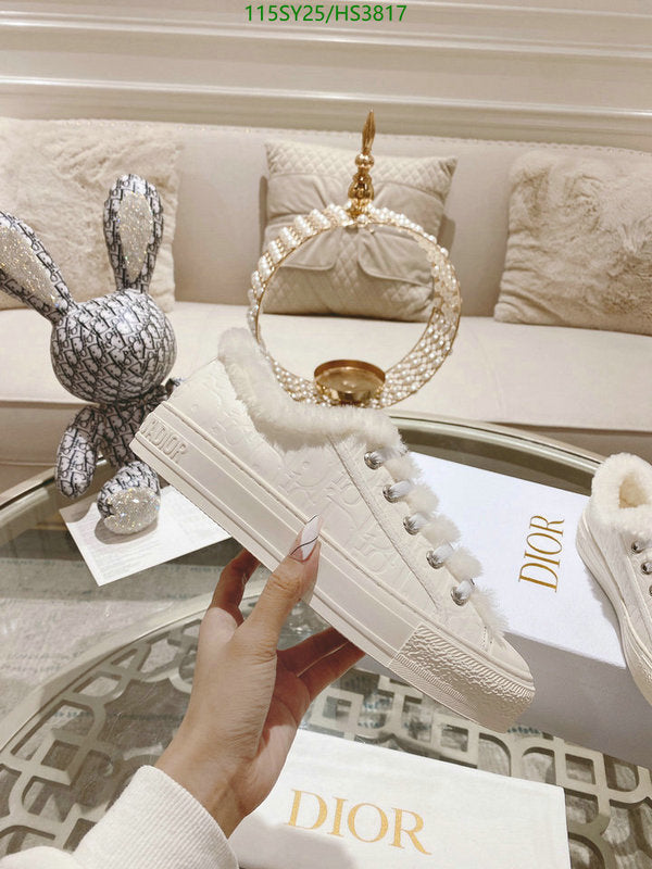 Dior Walk'n Sneaker met Plateauzool