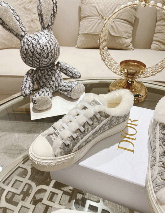 Dior Walk'n Sneaker met Plateauzool